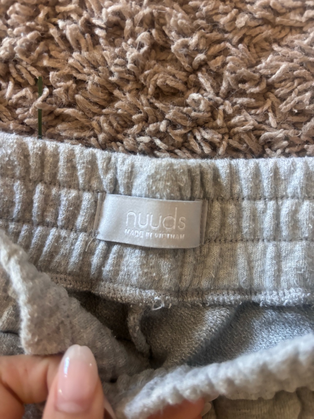 nuuds Light Gray sweatpants